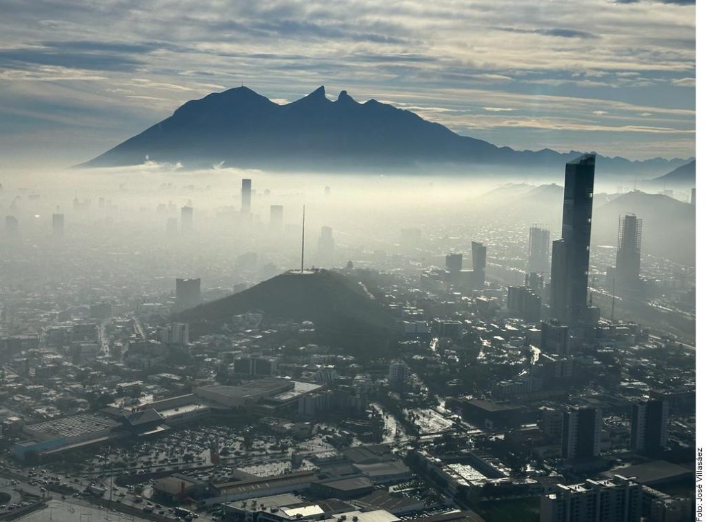 Medidor ambiental. Contaminación. Nuevo León. Monterrey. Pm2.5