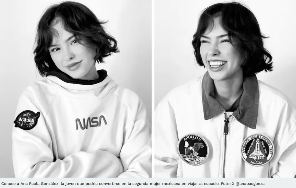 Image - Justicia Regia Ana Paola González Avanza En Sueño De Viajar Al Espacio