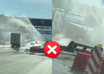 Línea 6 Del Metro De Samuel Provoca Ruptura De Tubería Y Mega Fuga De Agua En Avenida Miguel Alemán En San Nicolás Justicia Regia - Justicia Regia