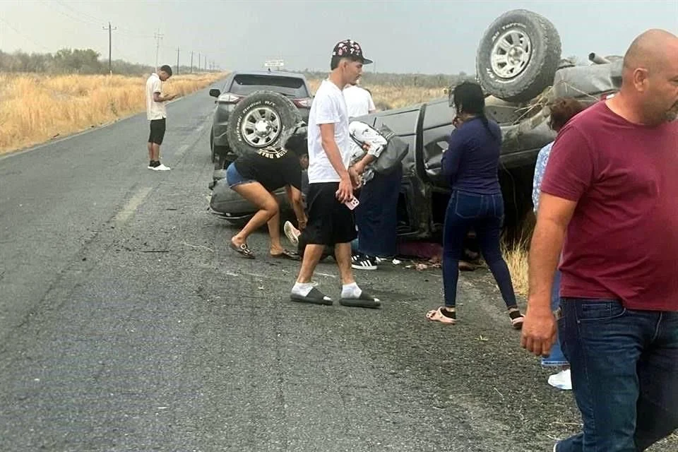 Image - Justicia Regia Accidente En Bustamante Dejó a Dos Hermanos Fallecidos.