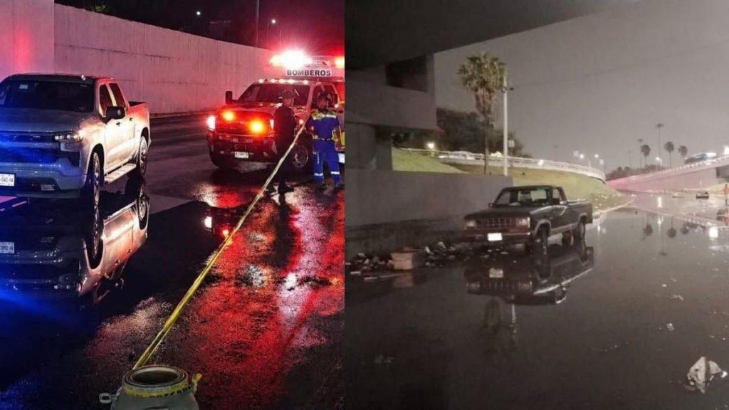 Caos Por Las Lluvias En Nuevo León