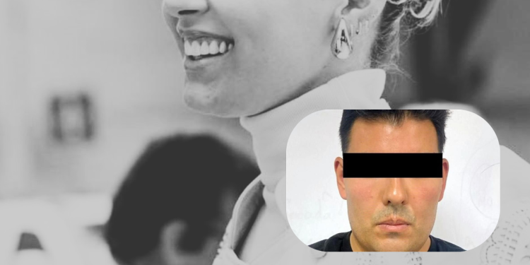 Grayscale Hospital Scene with a Smiling Nurse in the Background; a Rounded Overlay Shows a Man’s Face with Eyes Covered by a Black Bar, Signaling Privacy in a Medical Context. - Justicia Regia