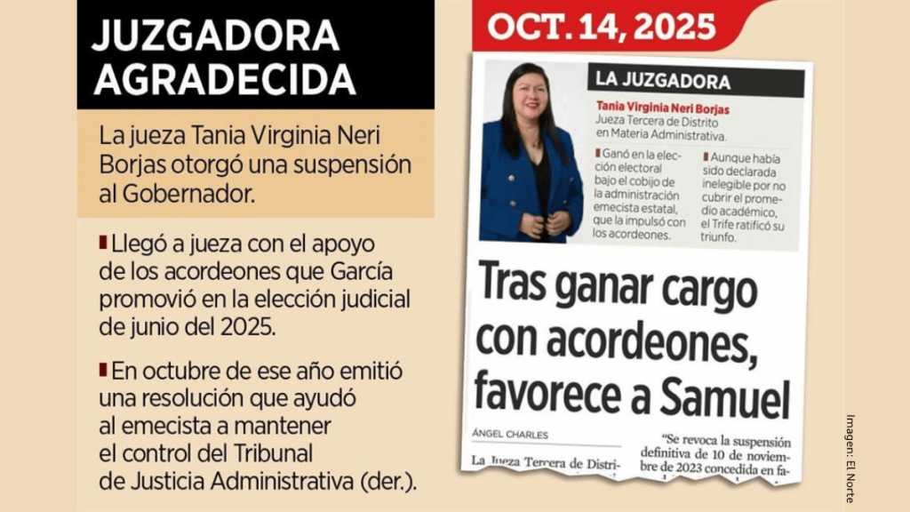 Jueza-tania-neri-conocida-samuel-garcia - Justicia Regia Jueza Tania Neri Conocida De Samuel García - Justicia Regia