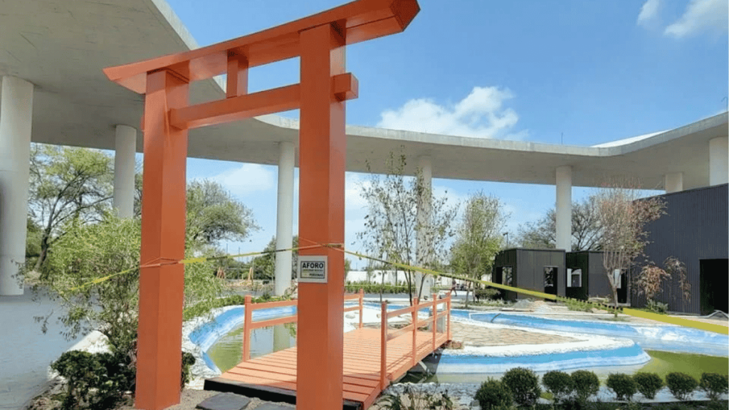 El Parque Del Agua En Total Abandono Como El Jardín Japonés En El Parque Del Agua - Justicia Regia